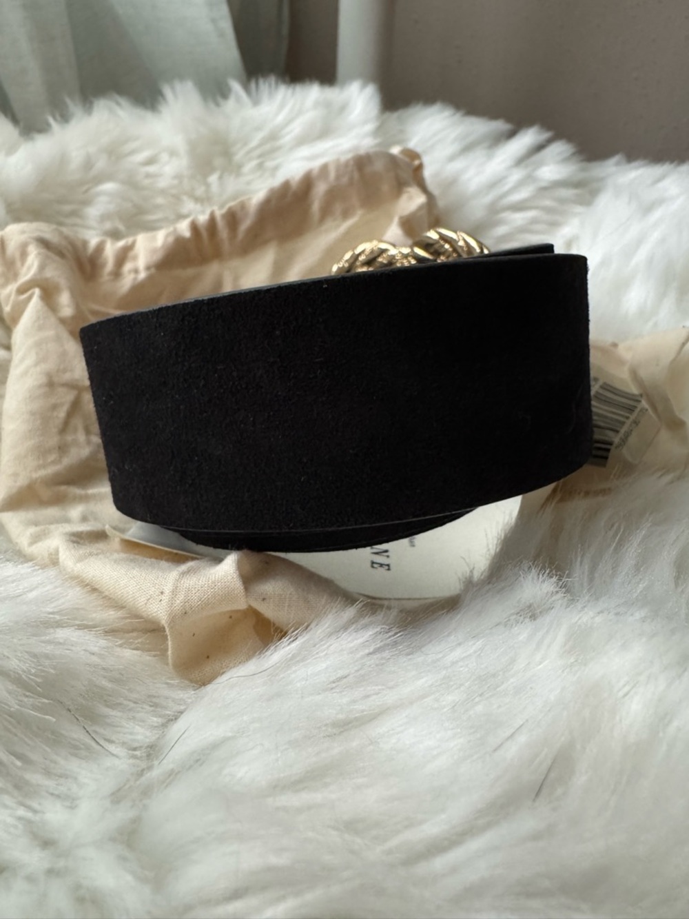 Sezane Artemis Belt in Intense Black - Picture 2 of 4